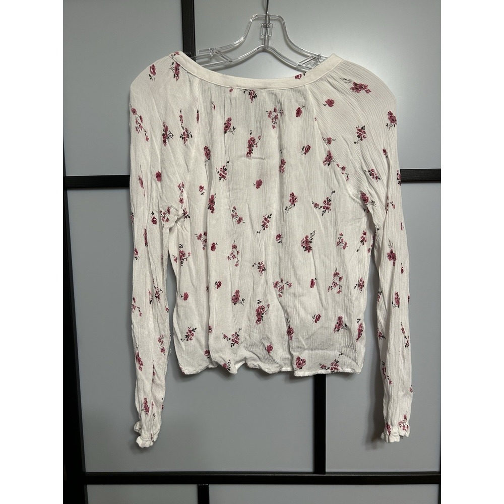 Hollister Women's Small Boho Floral Long Sleeve Top‎